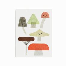 Load image into Gallery viewer, Mushrooms Mini Card
