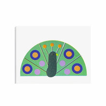 Load image into Gallery viewer, Peacock Mini Card
