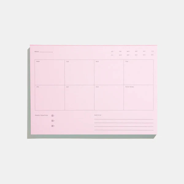 Weekly Notepad